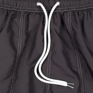 Edmmond Studios Mini Logo Shorts "Dark Chocolate" (125-70-01790)