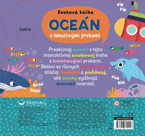 Oceán Zvuková kniha s hmatovými prvkami
