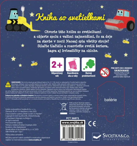 Kniha so svetielkami Na stavbe