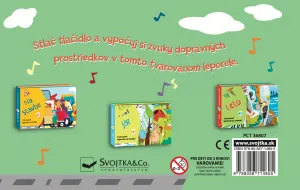 Tvarované leporelo so zvukmi - Záchranári