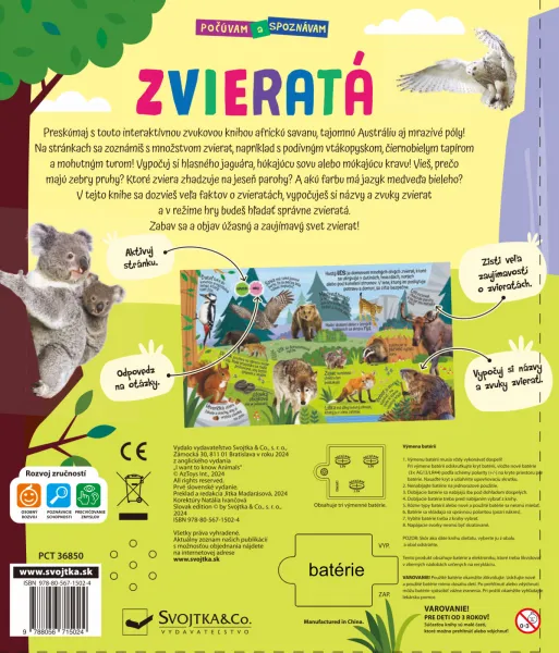 Počúvam a spoznávam Zvieratá