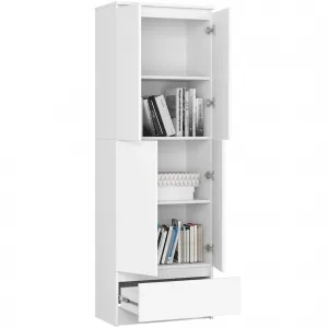 Ak furniture Skriňa Rexa 60 cm biela