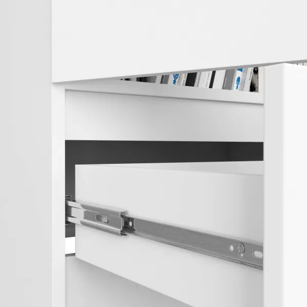Ak furniture Skriňa Rexa 60 cm biela