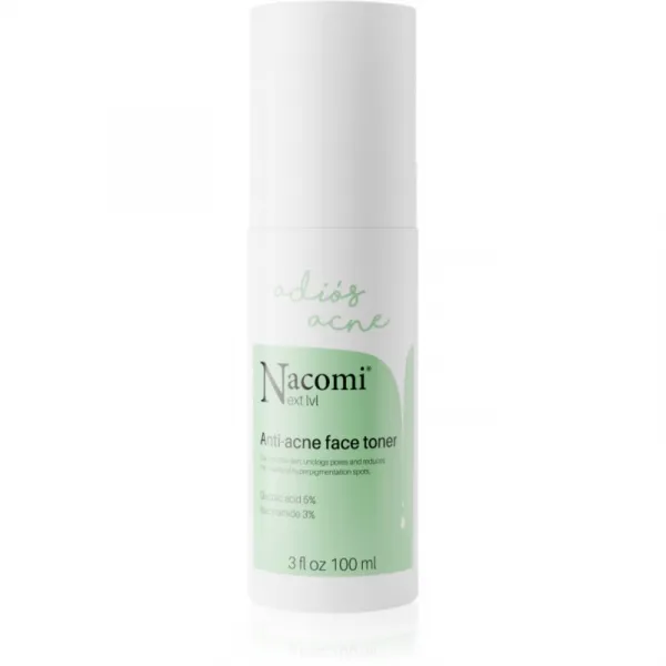 Nacomi Next Level Adiós Acne čistiace tonikum proti akné 100 ml