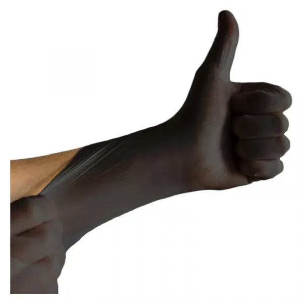 Espeon Nitril Ideal3 Black nitrilové nepudrované rukavice veľkosť XL 100 ks