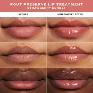 OLEHENRIKSEN Pout Preserve Peptide Lip Treatment hydratačný lesk na pery odtieň Strawberry Sorbet 12 ml