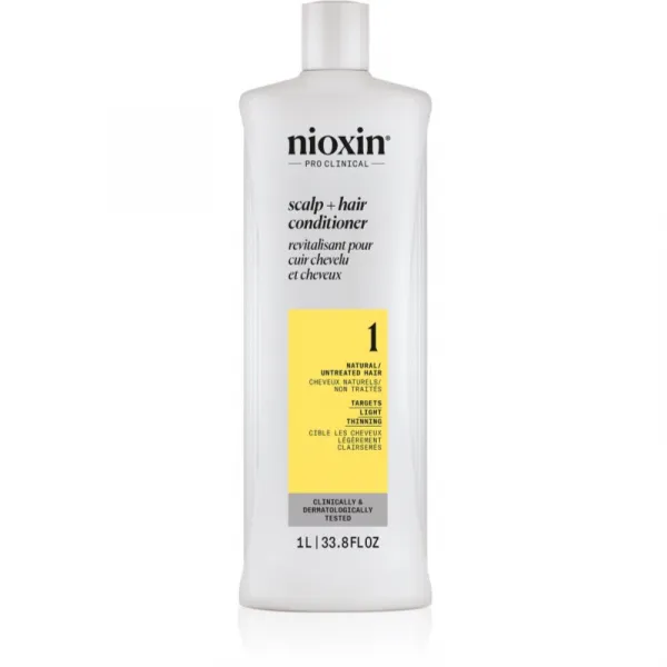 Nioxin System 1 kondicionér proti rednutiu vlasov 1000 ml