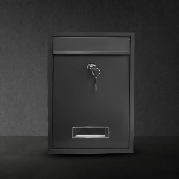 MG Mailbox V1 poštová schránka, čierna