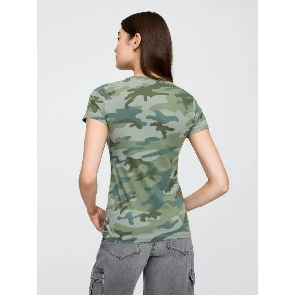 GAP CLASSIC Dámske tričko, khaki, veľkosť