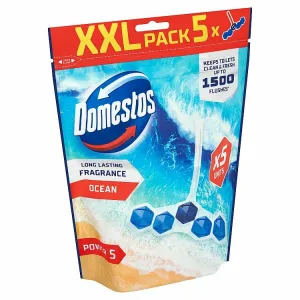 Domestos Power 5 Ocean tuhý WC blok XXL 5x50 g 1bal