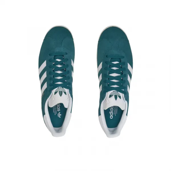 Pánska vychádzková obuv ADIDAS ORIGINALS Gazelle mystery green cloud white gold metalic