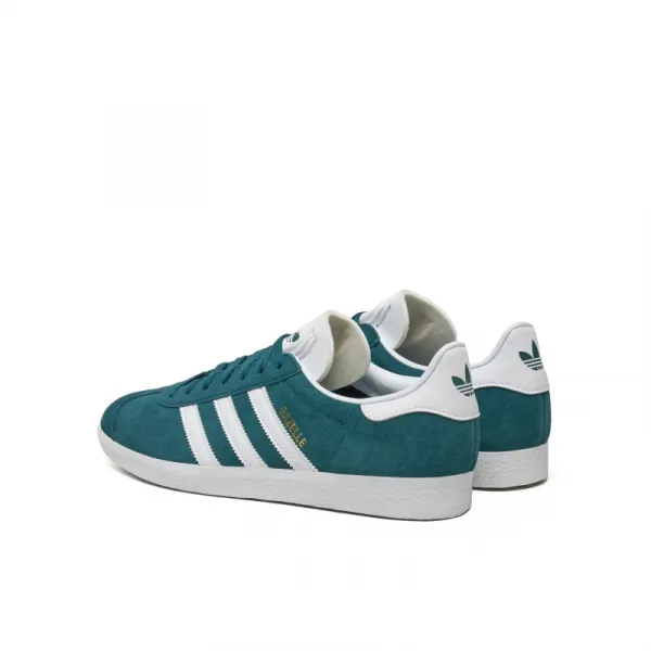 Pánska vychádzková obuv ADIDAS ORIGINALS Gazelle mystery green cloud white gold metalic