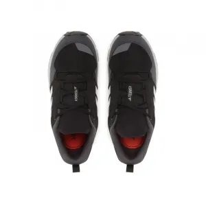 Juniorská nízka turistická obuv ADIDAS Terrex AX4S Jr core black grey two grey six