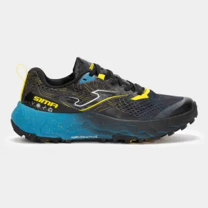 Pánska bežecká trailová obuv JOMA Sima 2501 M black blue