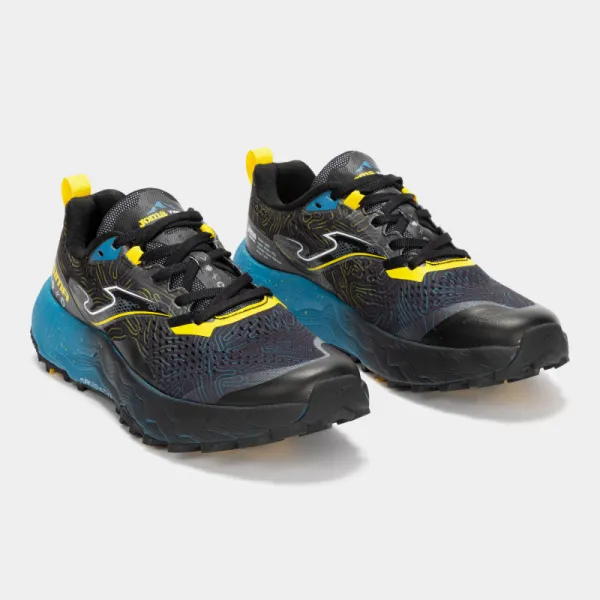 Pánska bežecká trailová obuv JOMA Sima 2501 M black blue