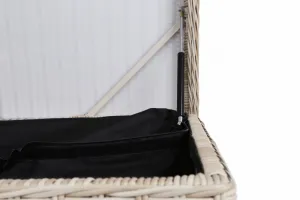 Záhradný úložný box polyratan 1037 l