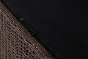 Záhradný úložný box polyratan 1037 l