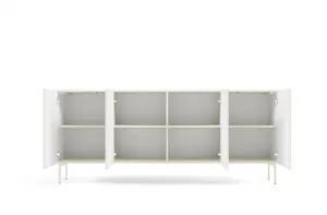 ArtLas Obývacia stena POLY | cashmere