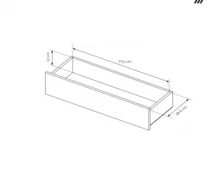 ArtLas Vitrína NAIRE 2D2S 91 s LED osvetlením | dub dunin
