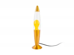 Stolná lampa Funky Rocket Lava Leitmotiv LM2185YE