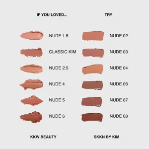 SKKN by Kim Make-up Soft Matte Lip Color matný rúž odtieň NUDE 09 2.4 ml