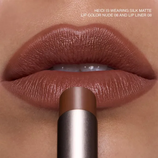 SKKN by Kim Make-up Silk Matte Lip color matný rúž odtieň Nude 08 2.8 g