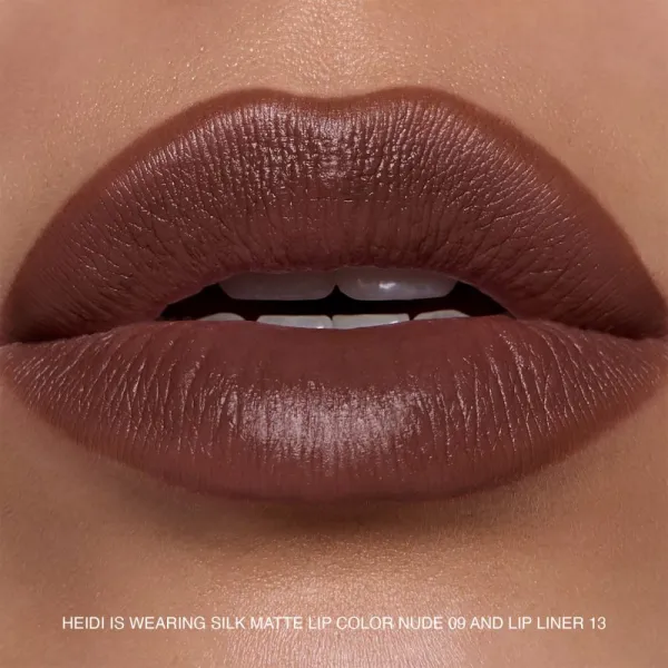 SKKN BY KIM Make-up Silk Matte Lip color matný rúž odtieň Nude 09 2.8 g