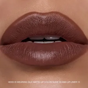 SKKN BY KIM Make-up Silk Matte Lip color matný rúž odtieň Nude 09 2.8 g