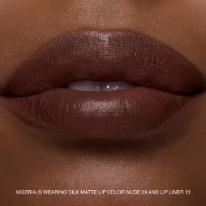 SKKN BY KIM Make-up Silk Matte Lip color matný rúž odtieň Nude 09 2.8 g