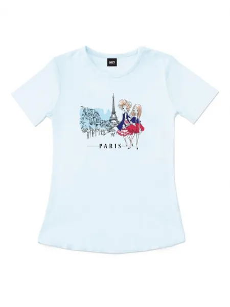 Dievčenské tričko PARIS s krátkym rukávom