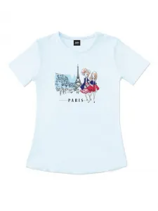 Dievčenské tričko PARIS s krátkym rukávom
