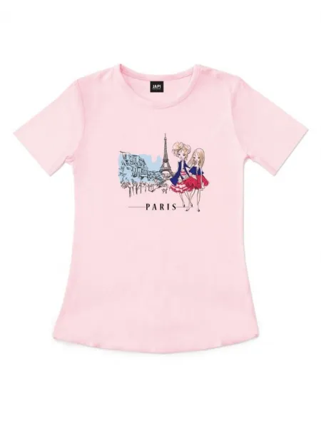 Dievčenské tričko PARIS s krátkym rukávom