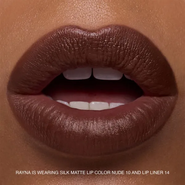 SKKN BY KIM Make-up Silk Matte Lip color matný rúž odtieň Nude 10 2.8 g