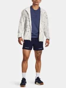 Biela pánska vzorovaná športová bunda Under Armour Rock