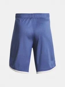 Modré chlapčenské športové kraťasy Under Armour Rock