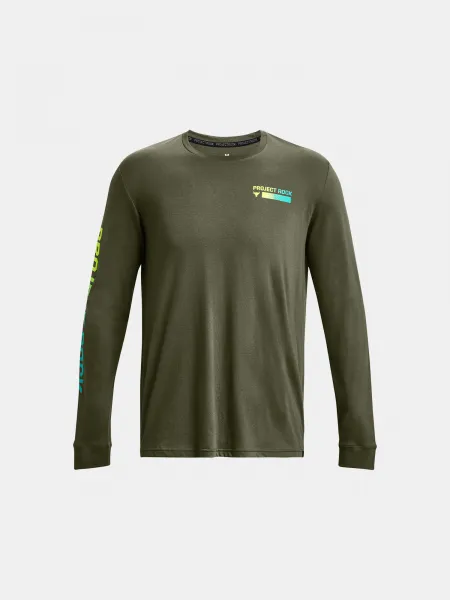 Kaki tričko Under Armour UA PJT ROCK BRAHMA LS