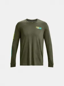 Kaki tričko Under Armour UA PJT ROCK BRAHMA LS