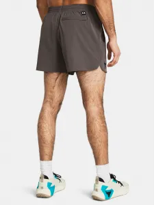 Tmavo hnedé športové kraťasy Under Armour Pjt Rck Camp Short