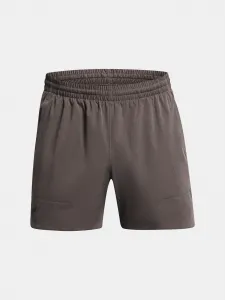 Tmavo hnedé športové kraťasy Under Armour Pjt Rck Camp Short