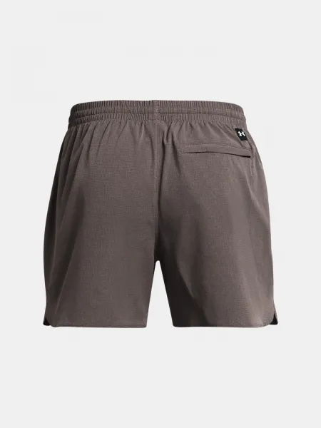 Tmavo hnedé športové kraťasy Under Armour Pjt Rck Camp Short