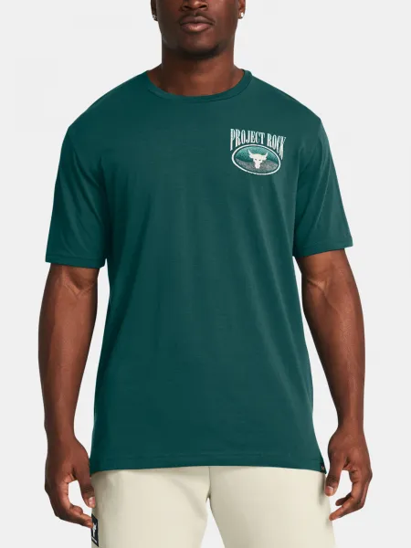 Petrolejové tričko Under Armour UA Pjt Rck Day Grphc SS