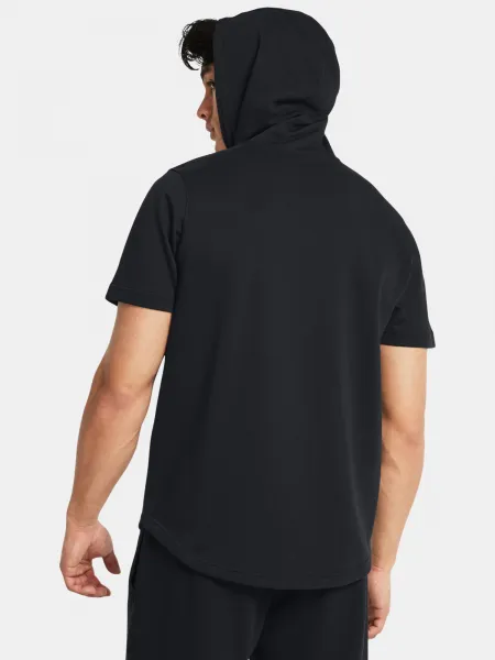 Čierna športová mikina Under Armour Pjt Rck Payoff SS Terry Hdy