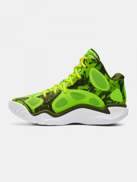 Zelené športové tenisky Under Armour CURRY Spawn Flotro