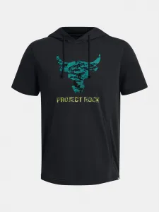 Čierna športová mikina Under Armour Pjt Rck Payoff SS Terry Hdy