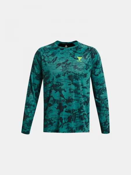 Petrolejové športové tričko Under Armour Pjt Rck IsoChill LS