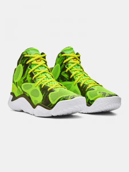Zelené športové tenisky Under Armour CURRY Spawn Flotro