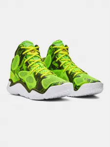 Zelené športové tenisky Under Armour CURRY Spawn Flotro