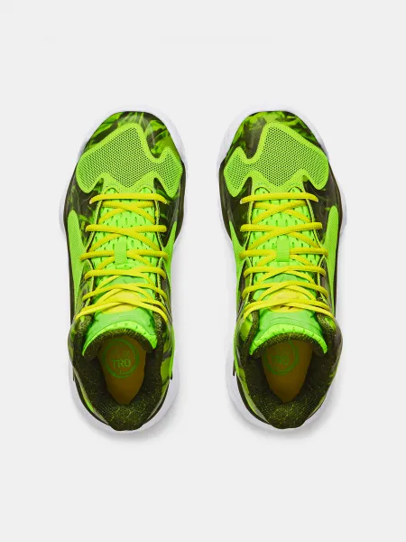 Zelené športové tenisky Under Armour CURRY Spawn Flotro