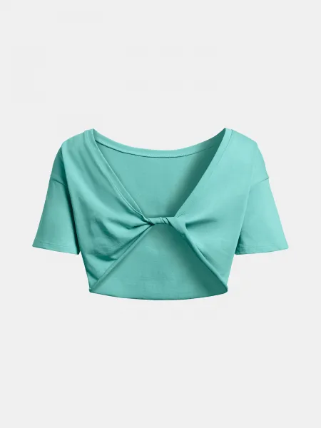 Tyrkysové dámske športové tričko Under Armour Pjt Rck Balance Graphic T