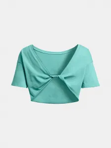 Tyrkysové dámske športové tričko Under Armour Pjt Rck Balance Graphic T